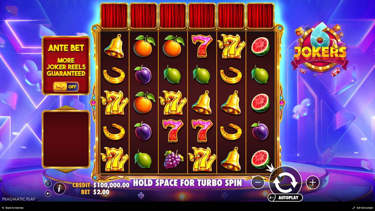 6 Jokers (Pragmatic Play) Image 2